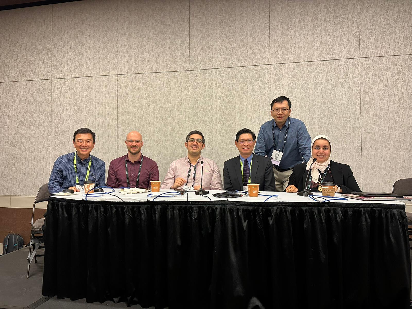 Wen-Mei Hwu, me, Christian Pinto, Brian Pan, I-Hsin Chung, and Kaoutar El Maghraoui